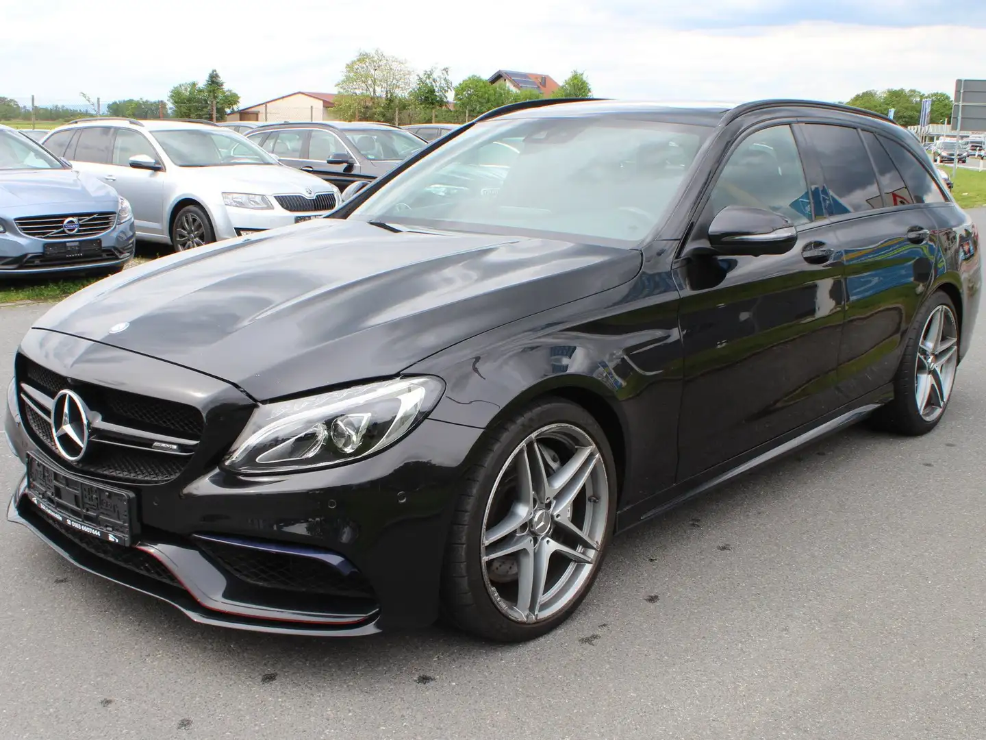 Mercedes-Benz C 63 AMG C 63 T AMG*Burmester*360°*Comand*Panoramadach* Schwarz - 1