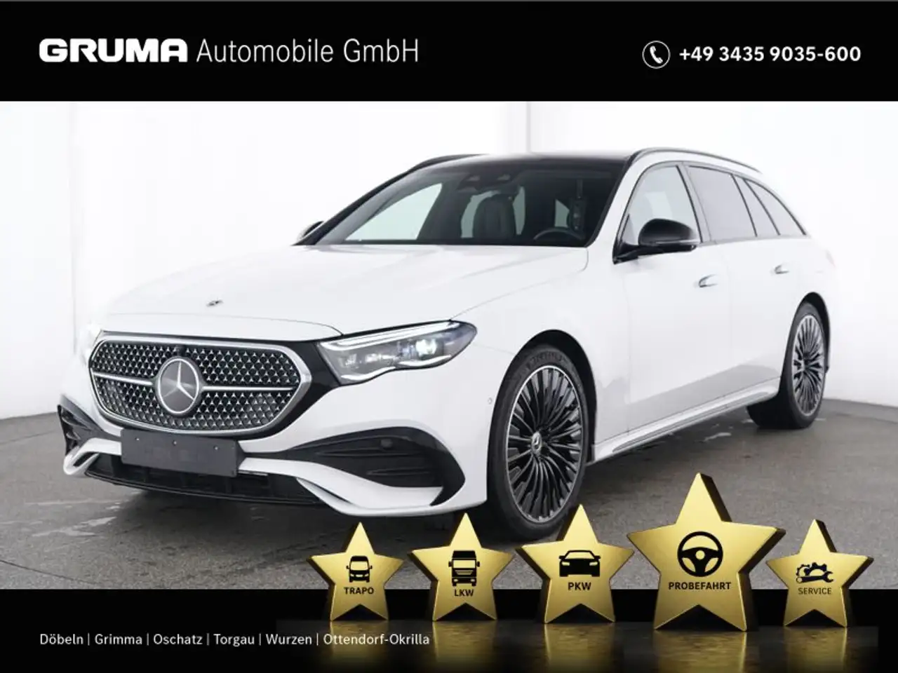Mercedes-Benz E 300 de 4M T AMG+Premium.Plus+Airmatic+Softcl.+ AMG Line Exterieur/AMG Line Interieur/AMG Line Premium Plus/Navi/Pano.- — photo 1 of 12