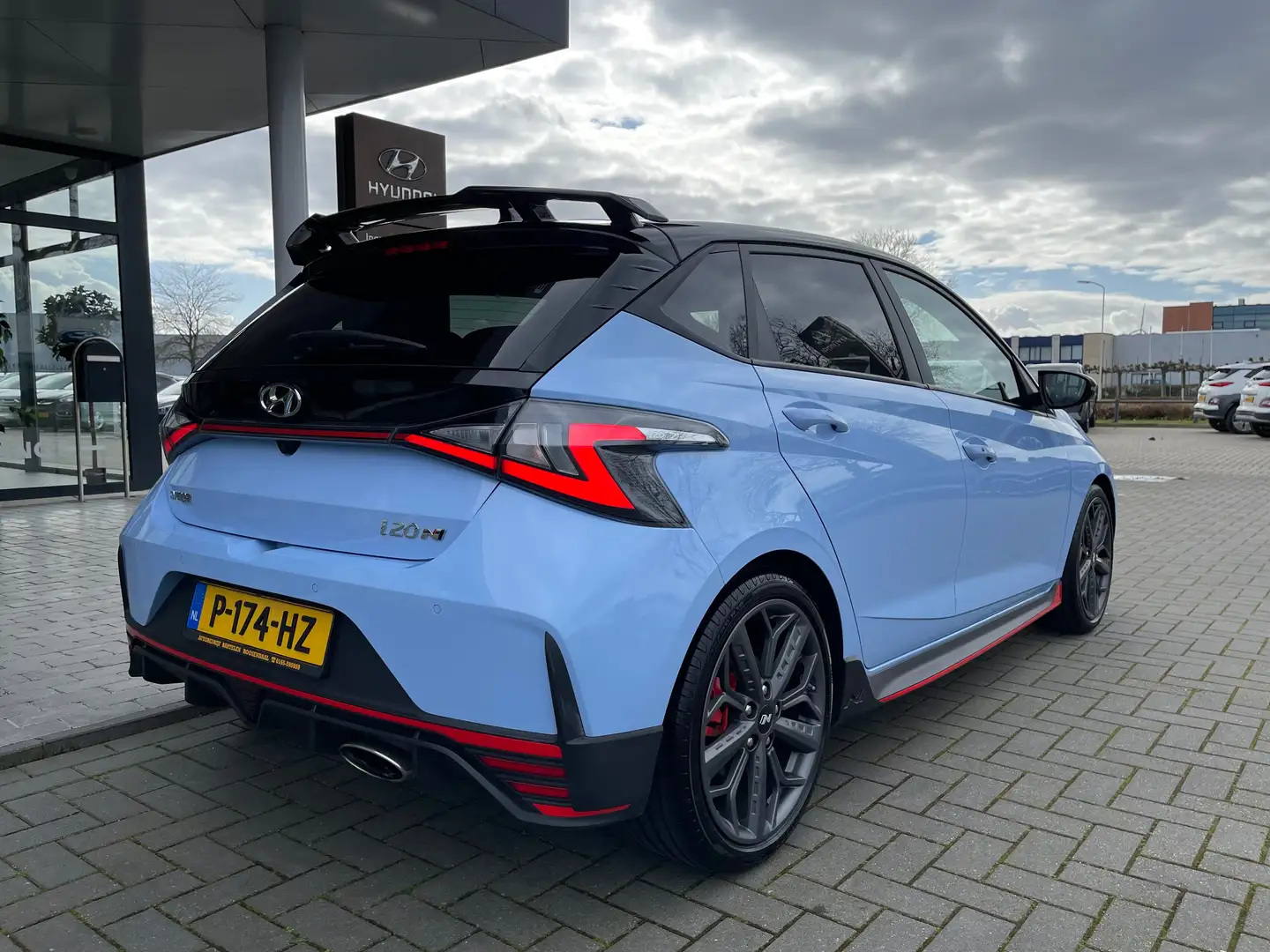 Hyundai i20 i20N 1.6 Two-Tone Performance Blue |Nieuwstaat| Blauw - 2