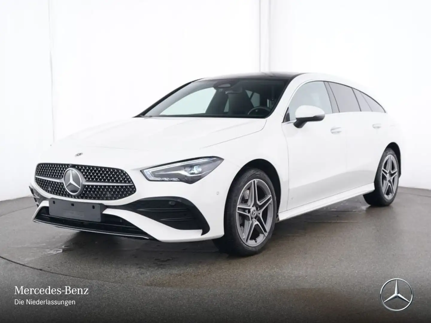 Mercedes-Benz CLA 250 e AMG+PANO+AHK+LED+KAMERA+TOTW+KEYLESS+8G Weiß - 2
