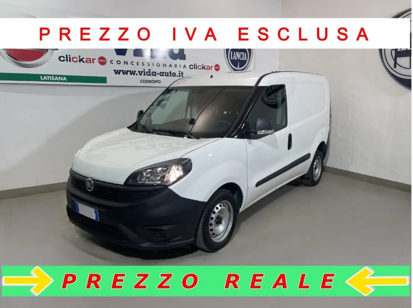 Fiat Doblo 1.6 MJT 105CV S&S 3 POSTI Cargo Business Bianco - 1