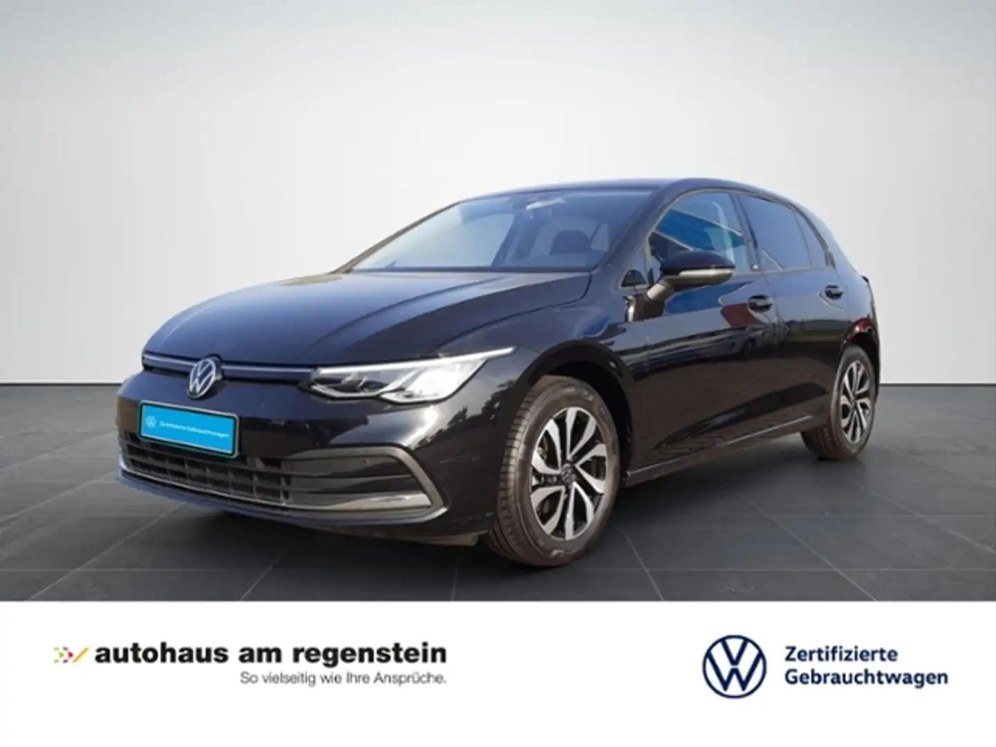 Volkswagen Golf VIII 1.5 TSI Active LED/Navi/ACC/App Schwarz - 1