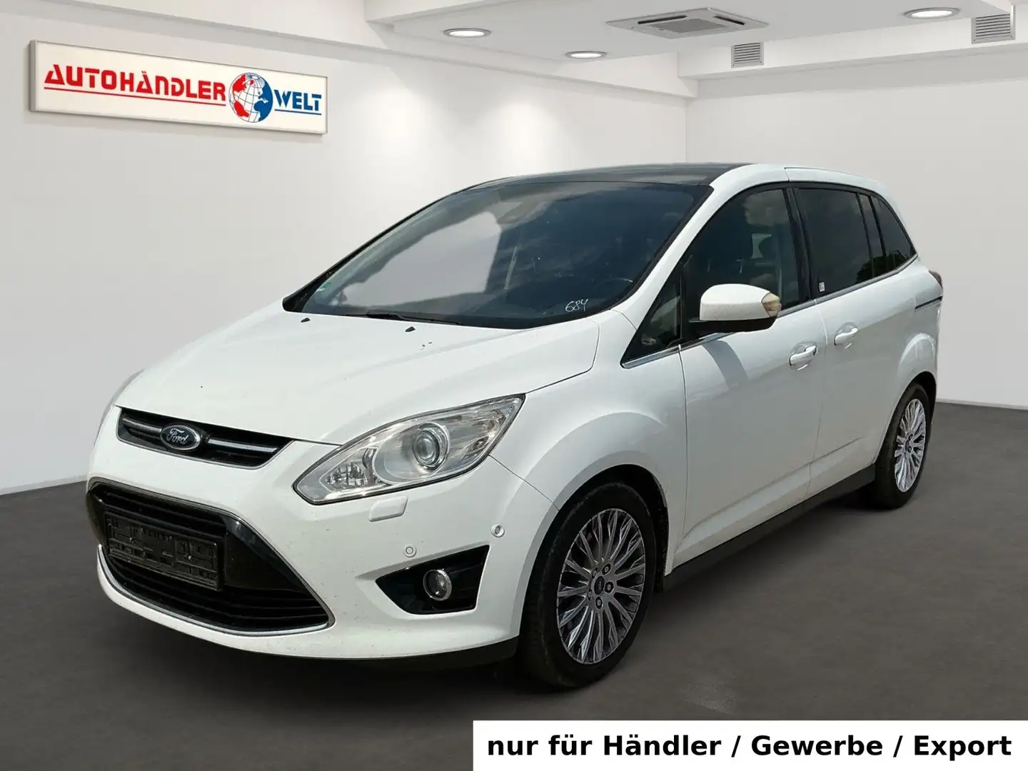 Ford Grand C-Max Grand 1.6 T Titanium Xenon Navi Pano AAC AHK Weiß - 1