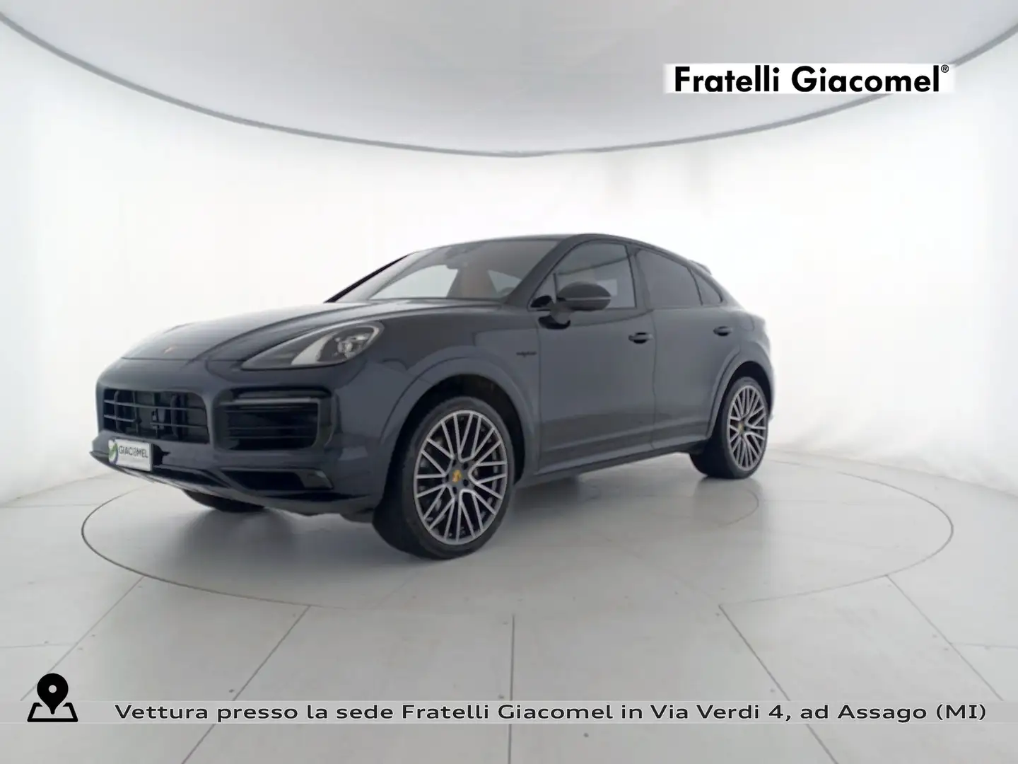 Porsche Cayenne coupe 3.0 e-hybrid platinum edition 5p.ti tiptroni Blu/Azzurro - 1