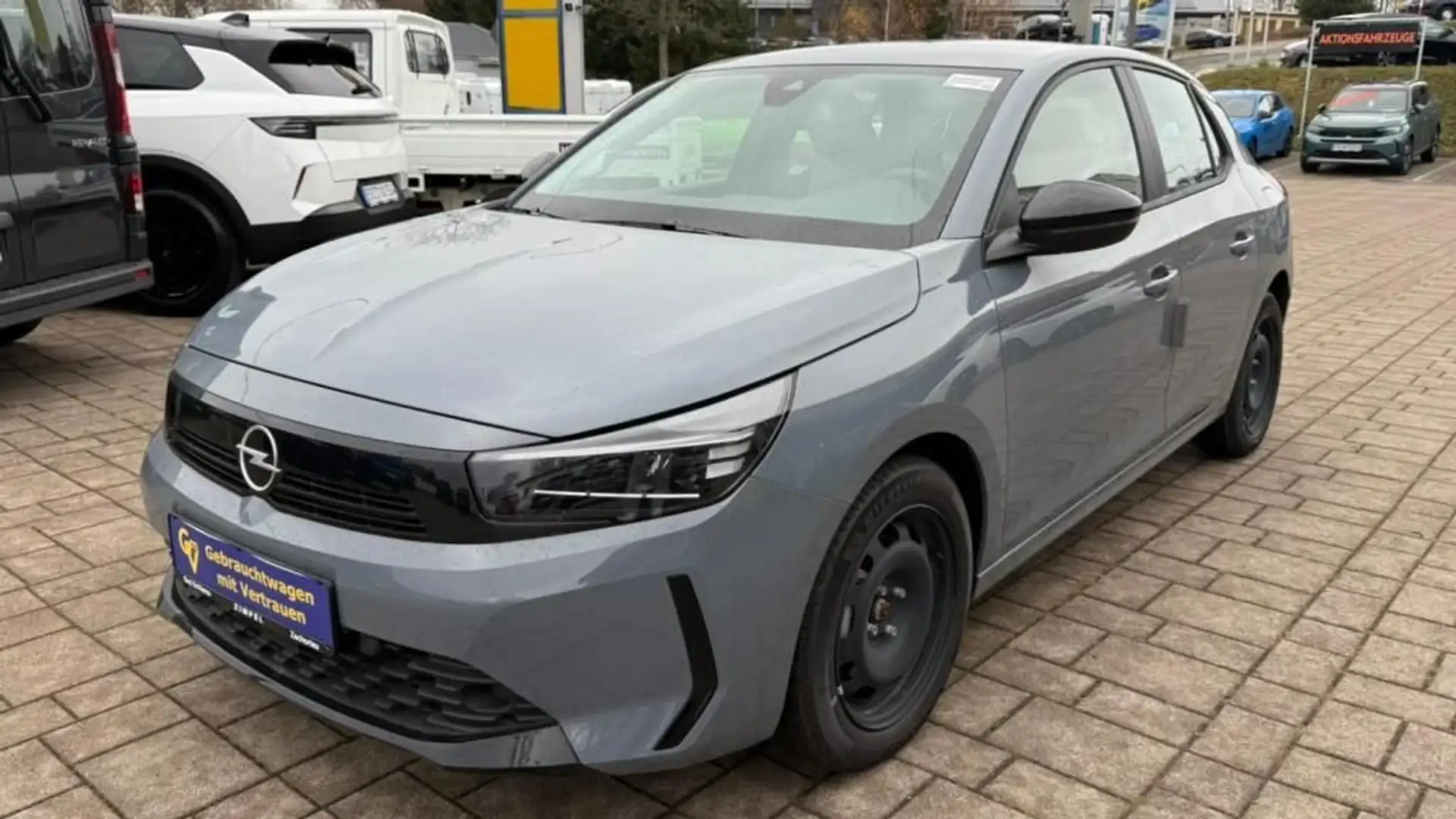 Opel Corsa Edition 1.2 LED+Klimaanlage+DAB+Sitzheizun Grau - 1