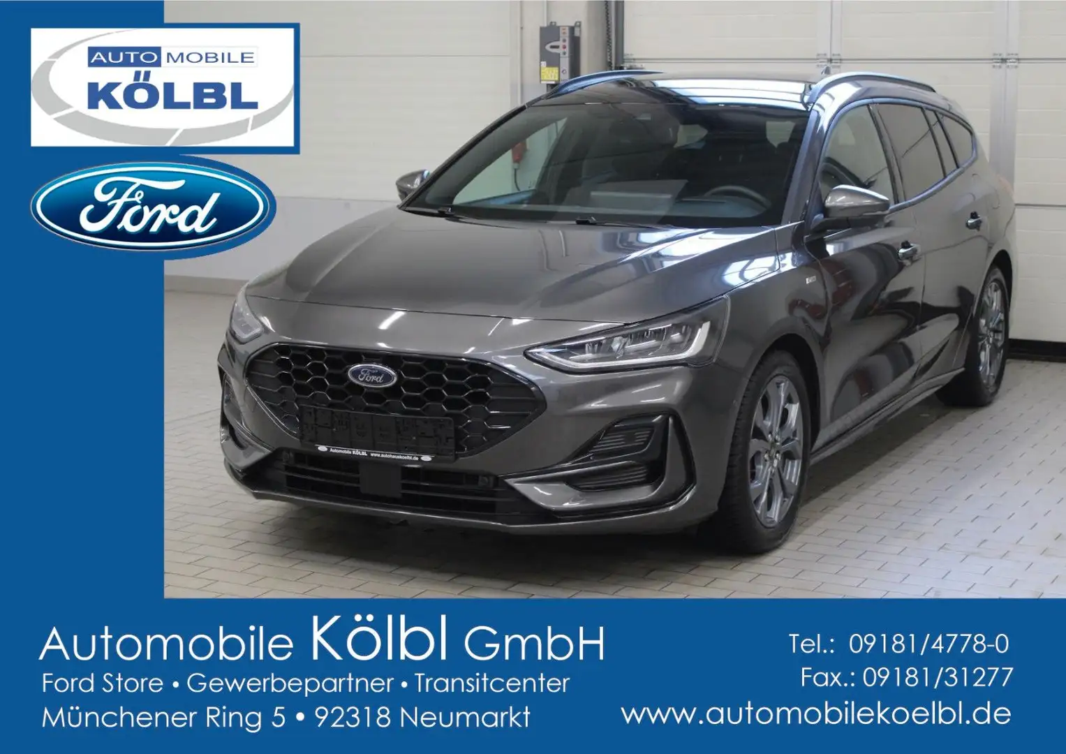 Ford Focus Turnier 1.0 Aut. ST-Line X, PANORAMA/B&O Grey - 1