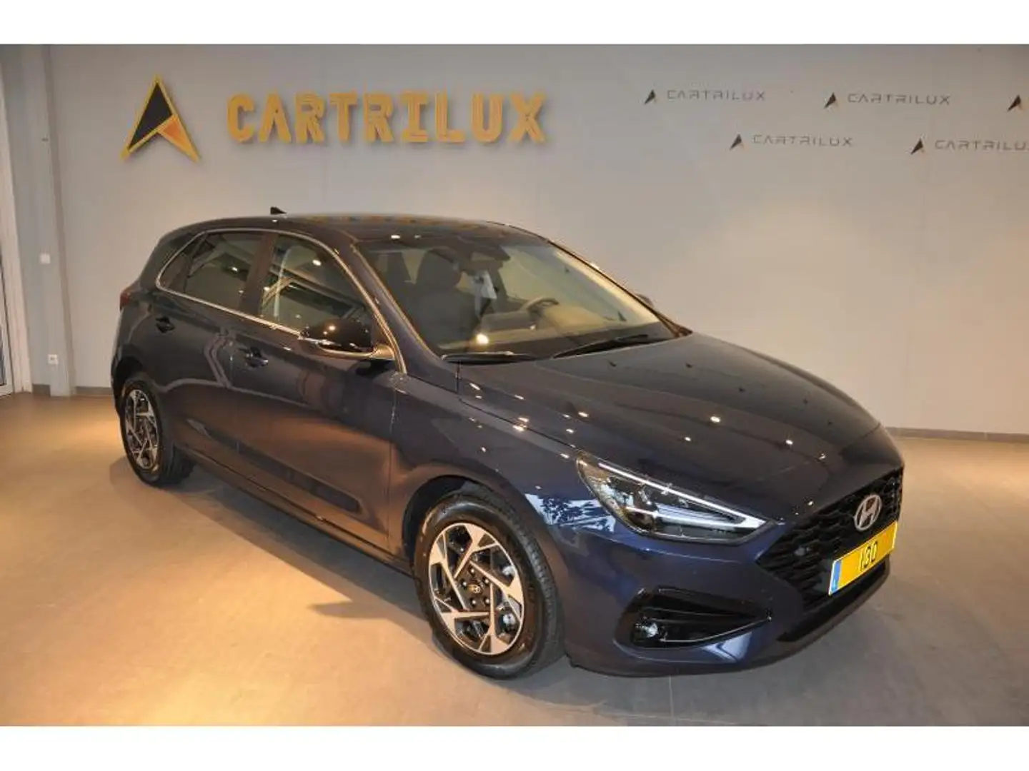 Hyundai i30 TECHNO 140 MHEV AUTO 7 Bleu - 1