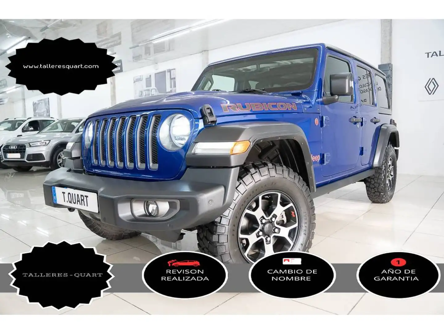 Jeep Wrangler Unlimited 2.0T GME Rubicon 8ATX Azul - 1
