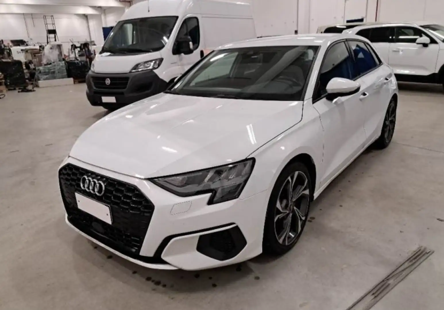 Audi A3 A3 Sportback 35 2.0 tdi Business Advanced s-tronic Bianco - 1