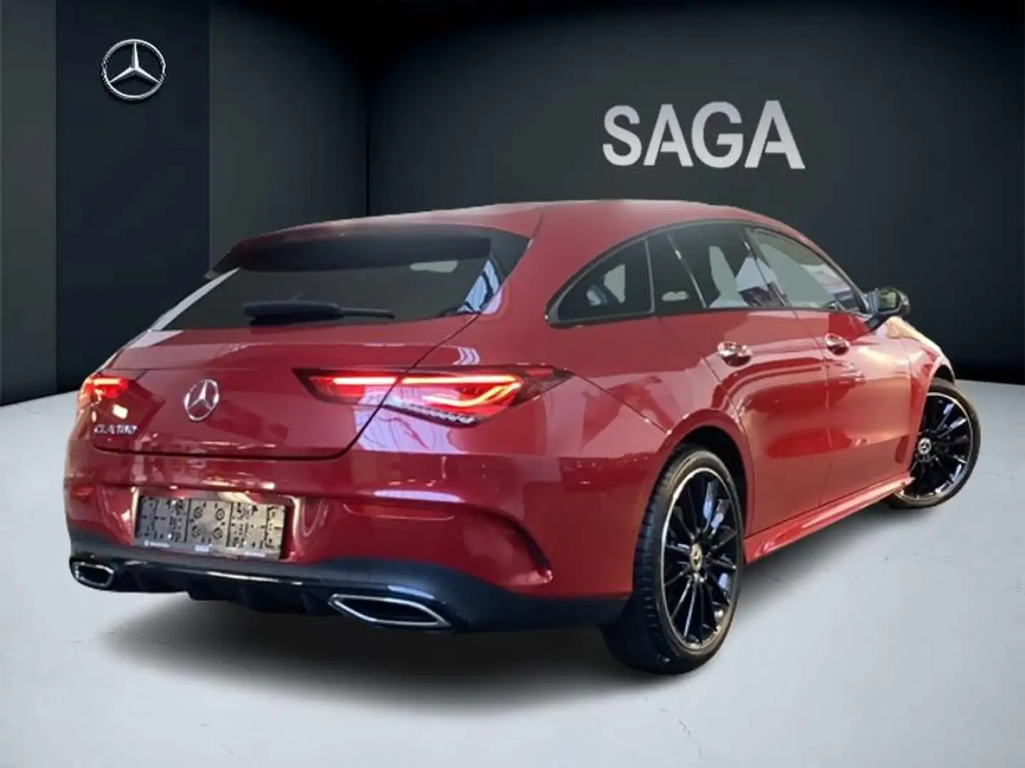 Mercedes-Benz CLA 180 180 SB Pack AMG Night Červená - 2