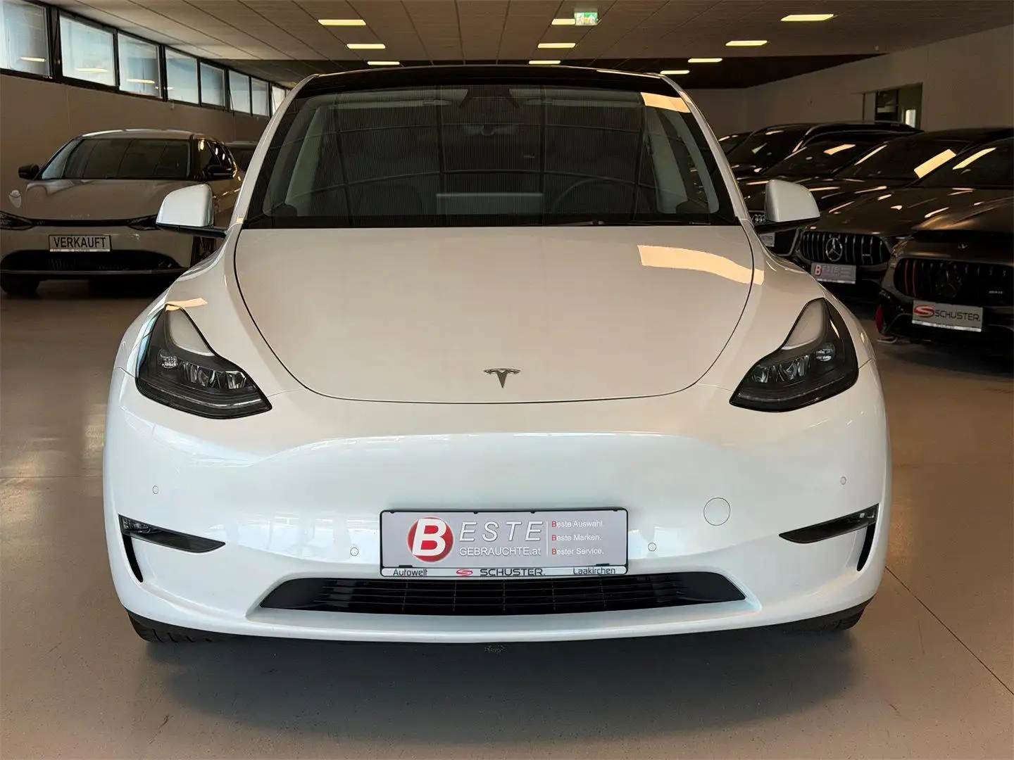 Tesla Model Y Long Range AWD 75kWh Weiß - 2