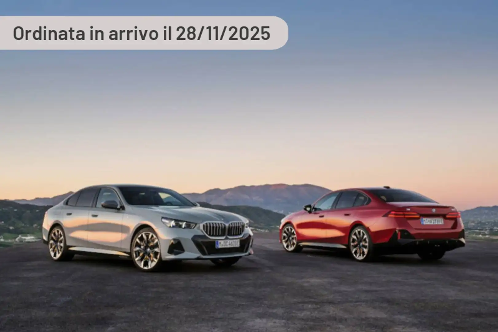 BMW 530 530e sDrive Msport Argento - 2