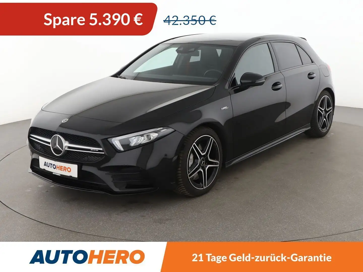 Mercedes-Benz A 35 AMG 4Matic Aut.*NAVI*CAM*LED*ACC*MBUX*PDC*SHZ*KLIMA* Schwarz - 1