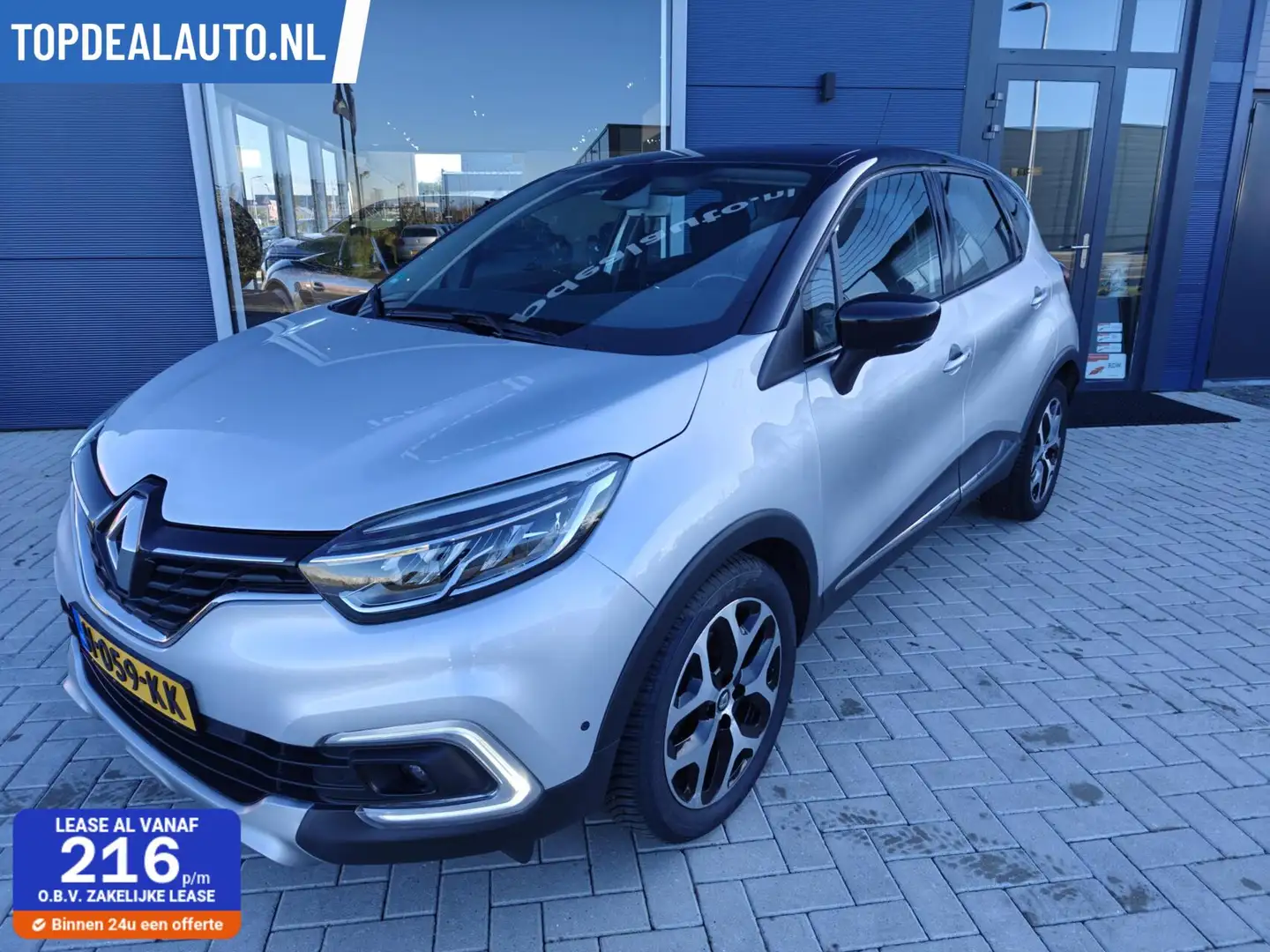 Renault Captur 1.2 TCe Intens Automaat/Led/Navi/Cruise Grijs - 1
