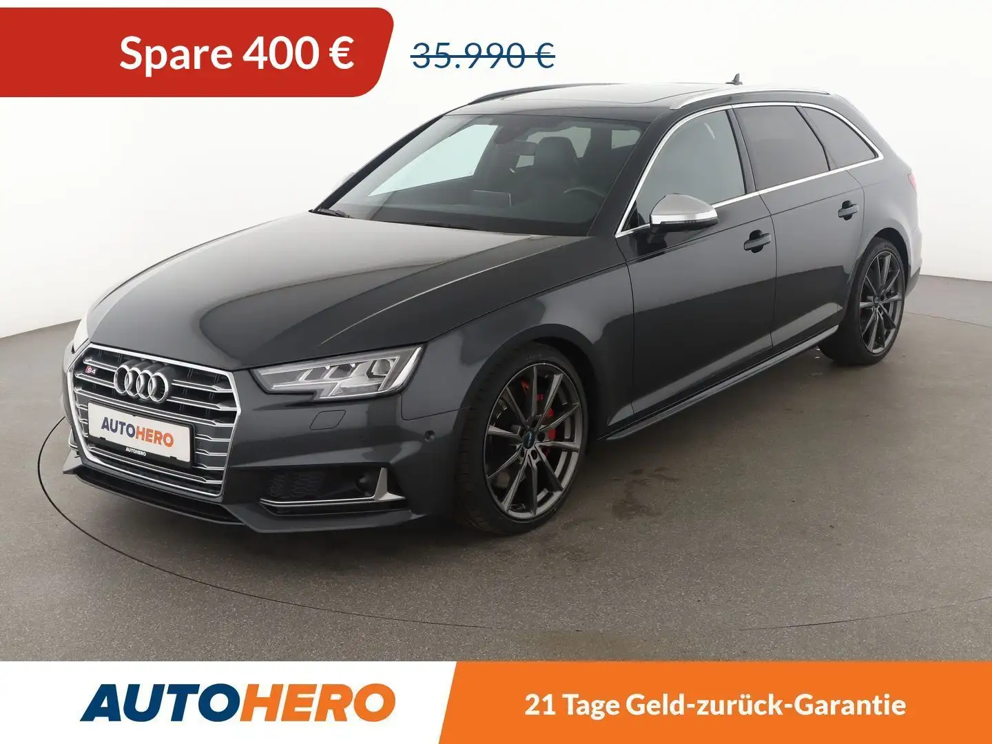 Audi S4 3.0 V6 TFSI quattro Aut.*NAVI*ACC*PDC*SHZ* Grau - 1