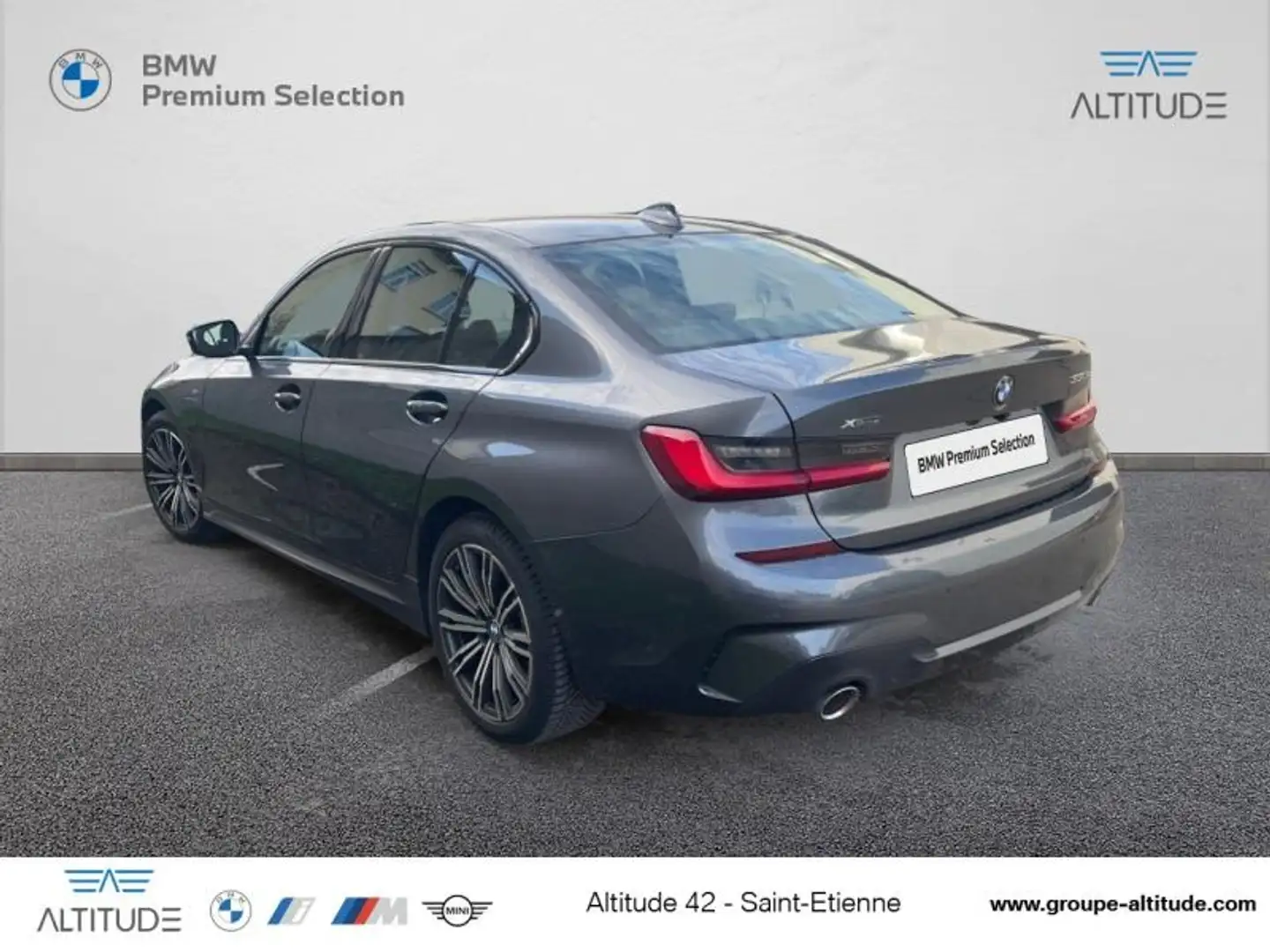 BMW 330 330eA xDrive 292ch M Sport Gris - 2