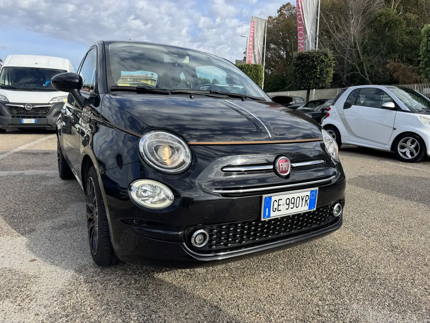 Fiat 500 500 1.2 Collezione 69cv my19 Noir - 1