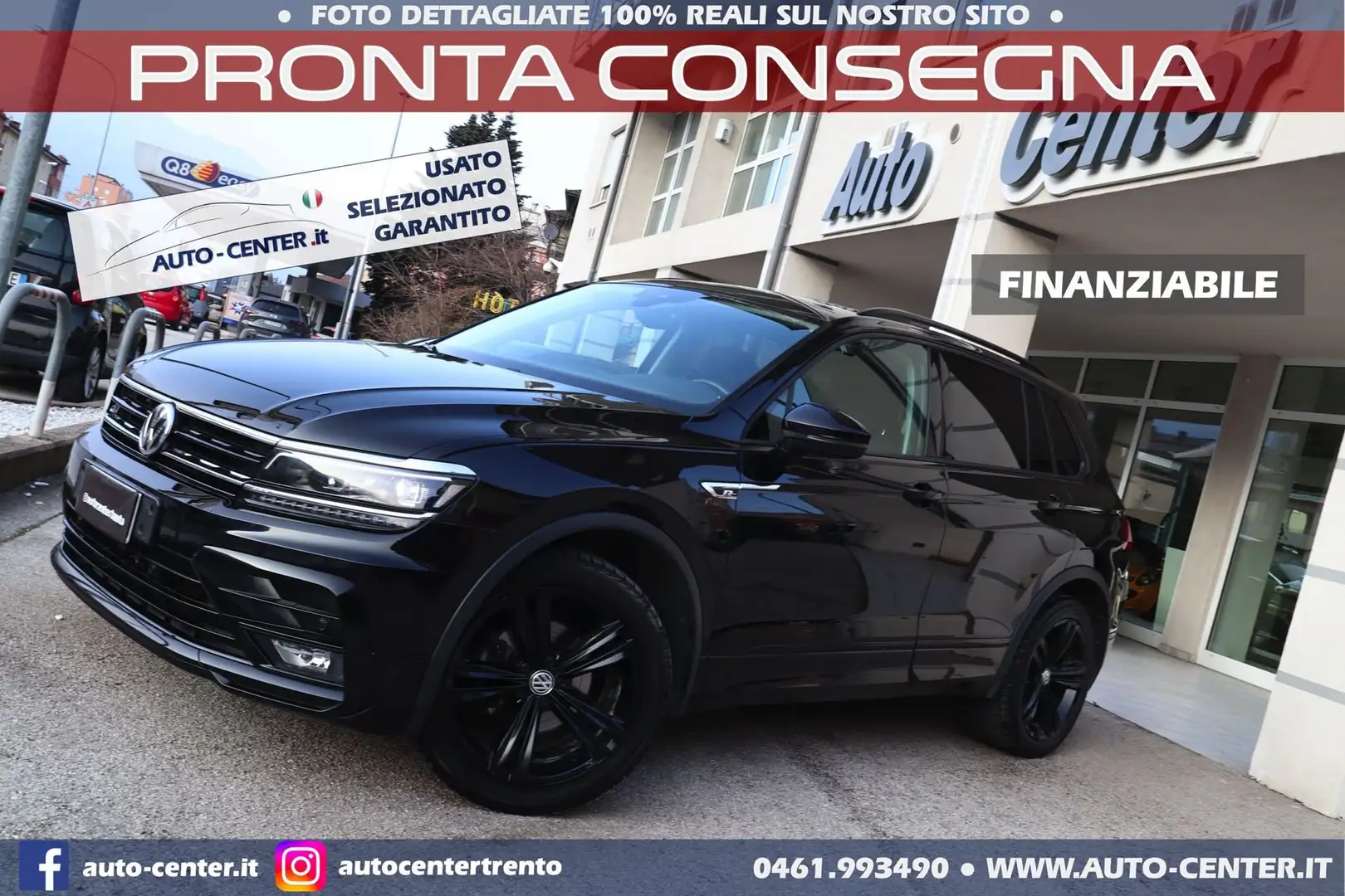 Volkswagen Tiguan 2.0 TDI DSG 4MOTION R-LINE BLACK RLINE Nero - 1
