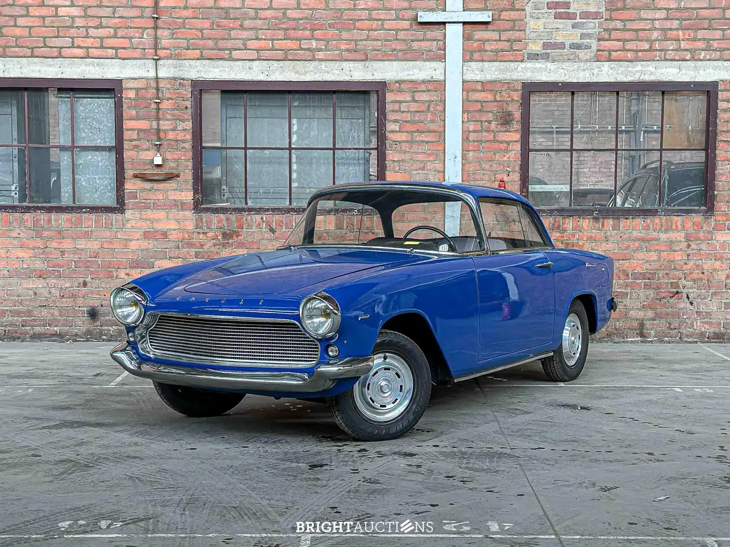 Oldtimer Simca Aronde P60 Plein Ciel Bleu - 2