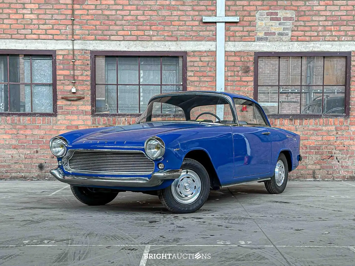 Oldtimer Simca Aronde P60 Plein Ciel Bleu - 1