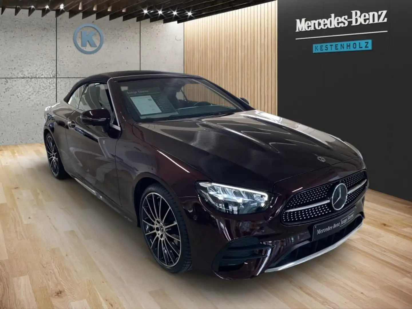 Mercedes-Benz E 450 4MATIC Cabriolet *AMG*MEMORY*MBUX*KAMERA* Czerwony - 2