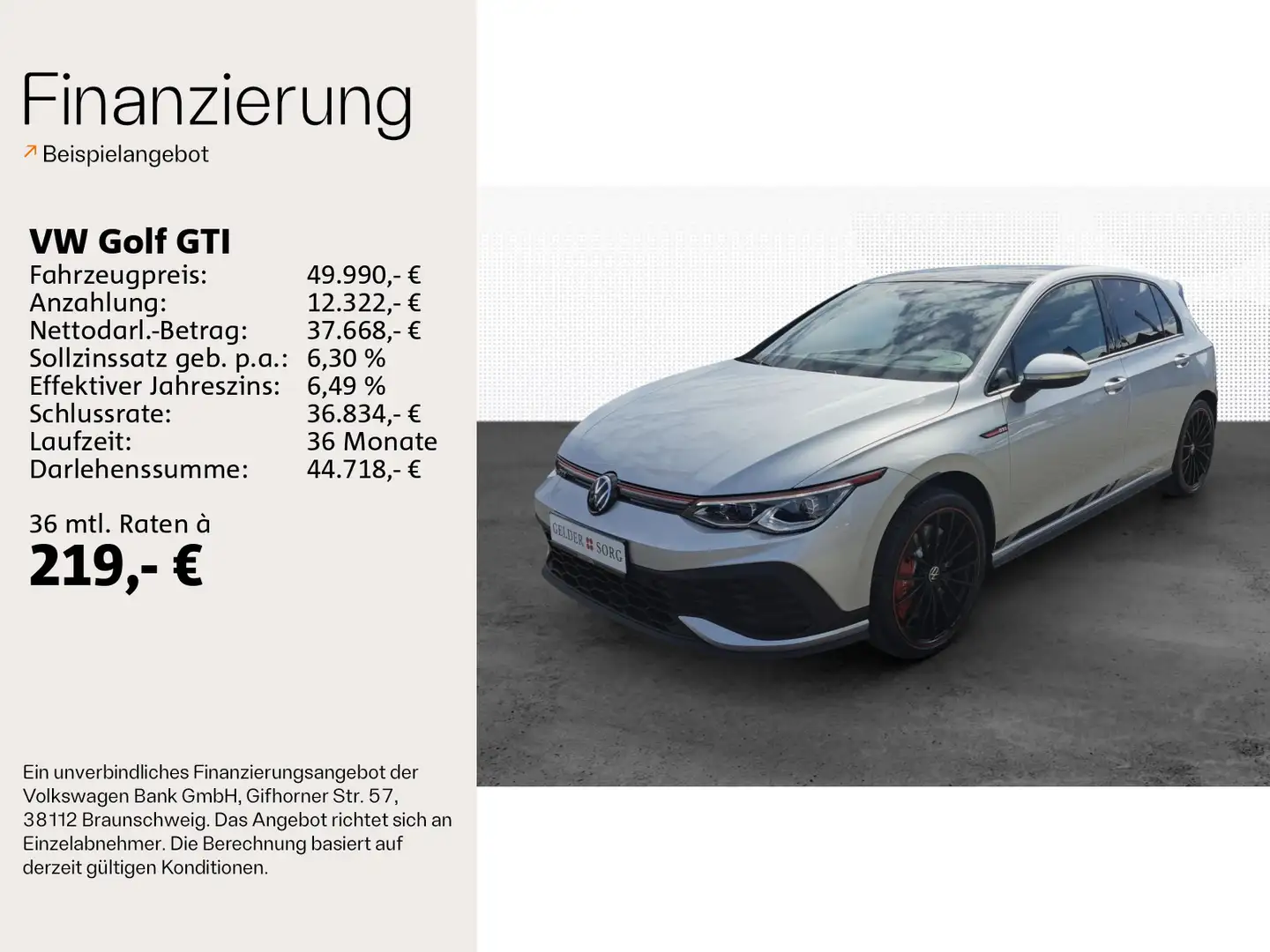 Volkswagen Golf GTI Clubsport 2.0 IQ.LIGHT*HuD*Kamera*PDC+ Silver - 2