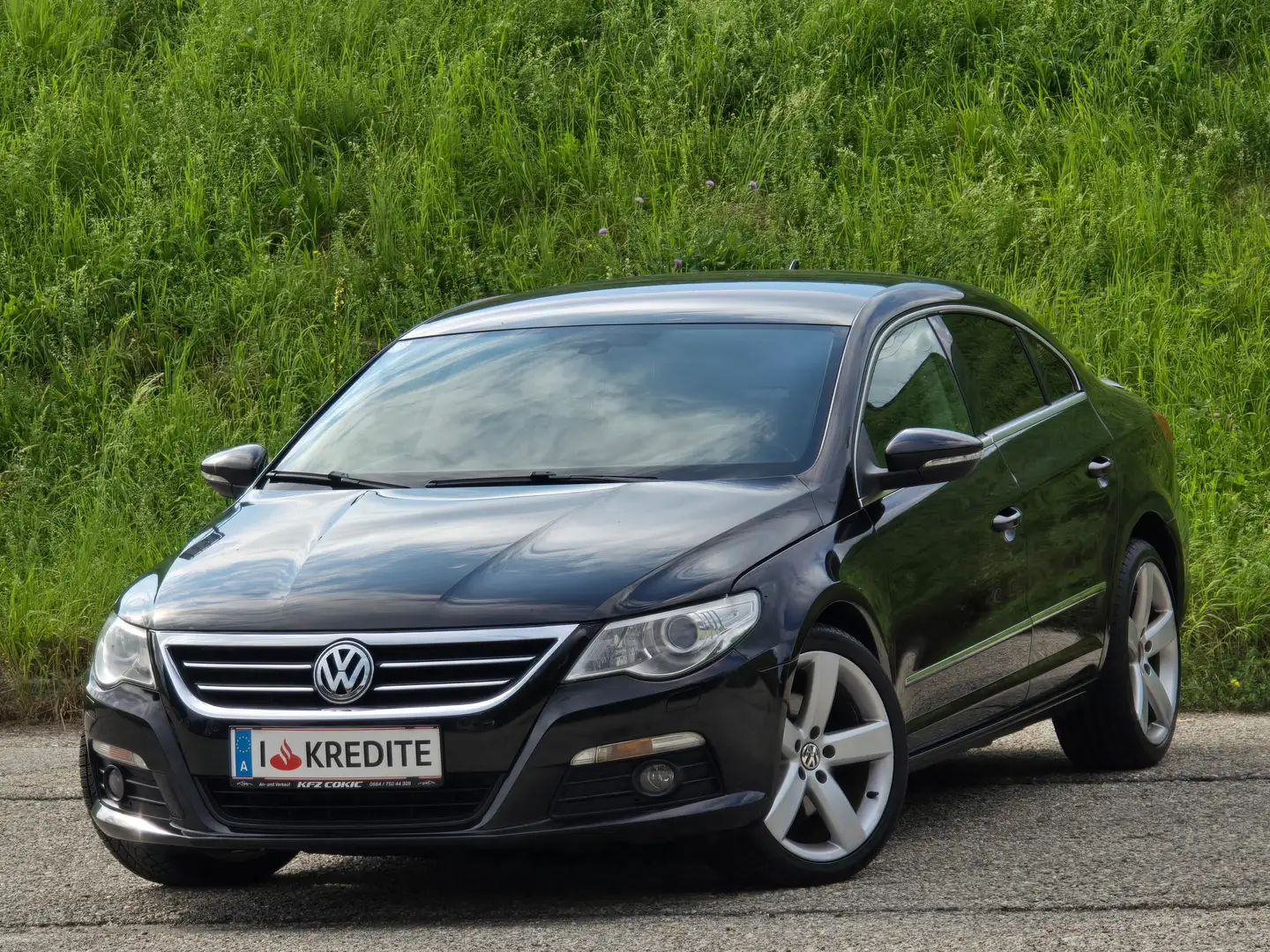 Volkswagen Passat CC Top* Kredit* Tempomat* Neues Pickerl* Gepflegt* Schwarz - 1