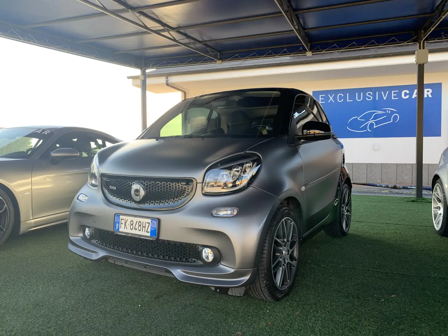 smart forTwo Fortwo III 0.9 t Brabus Xclusive 109cv twinamic Grigio - 1