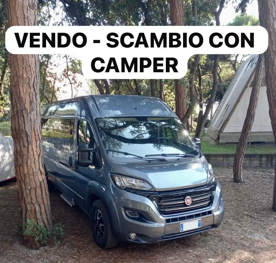 Fiat Ducato Shuttle 9 Posti 2.3 MJT 150CV Blu/Azzurro - 1