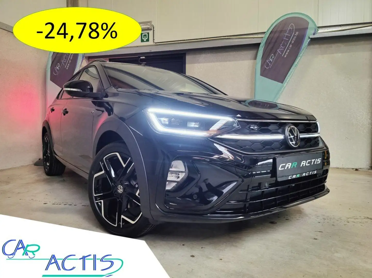 Volkswagen Taigo 1.0TSI R-Line DSG - SI.CH - CLIM AUT - CAM - KESSY Noir - 1