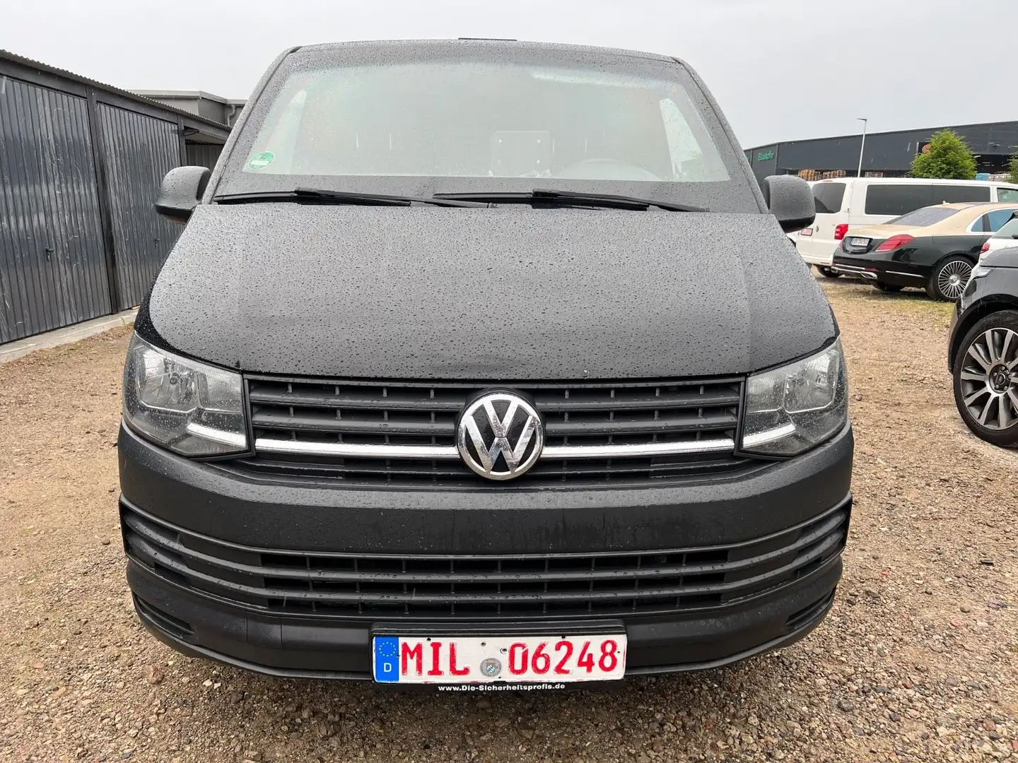 Volkswagen T6 Transporter T6 2.0 TDI*ARMORED*GEPANZERT*ARMOURED*3Sitzer*E5 Schwarz - 2