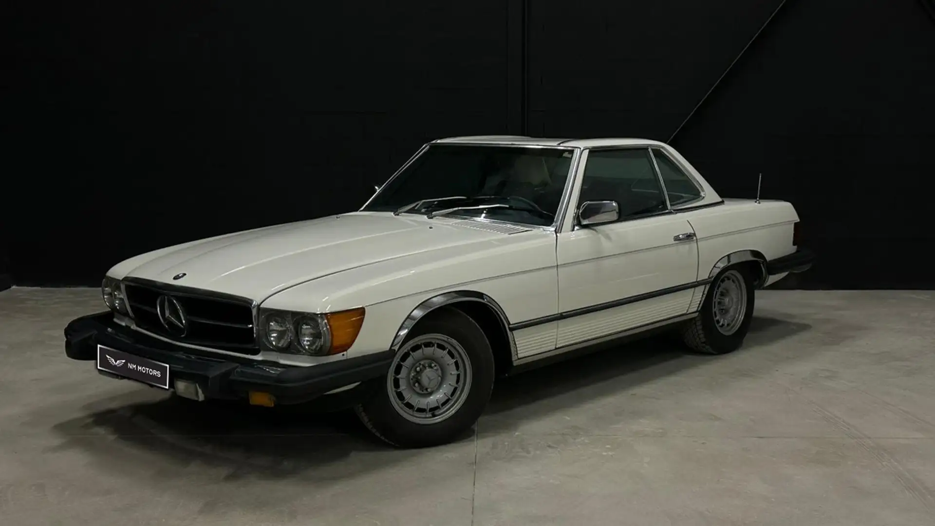 Mercedes-Benz SL 450 450 V8 4.5 R107 Capote neuve - Pas de rouilles Alb - 1