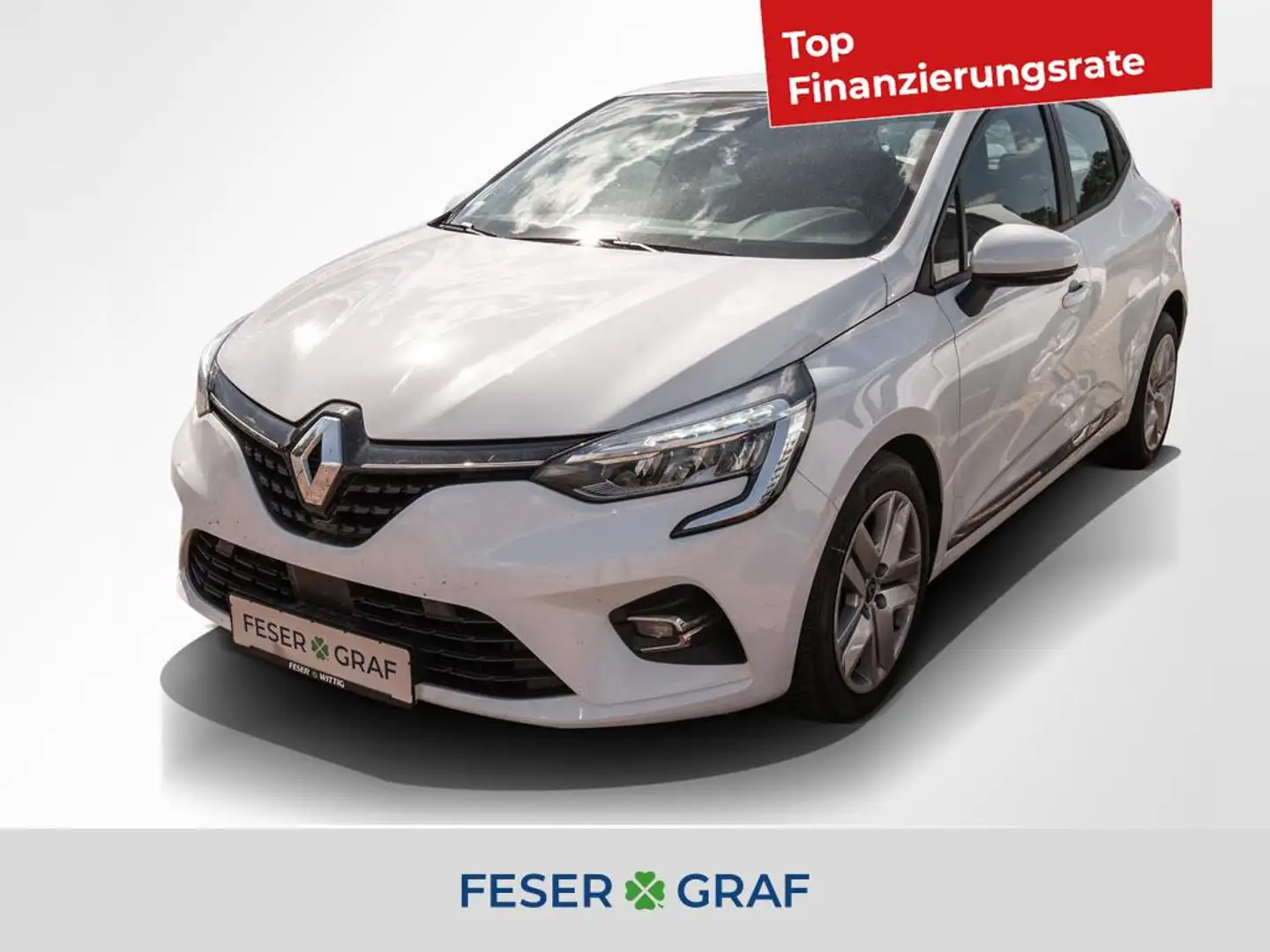 Renault Clio V 1.0 SCe 75 Business Edition/LED/Navi/GRA/Sitzhzg Weiß - 1