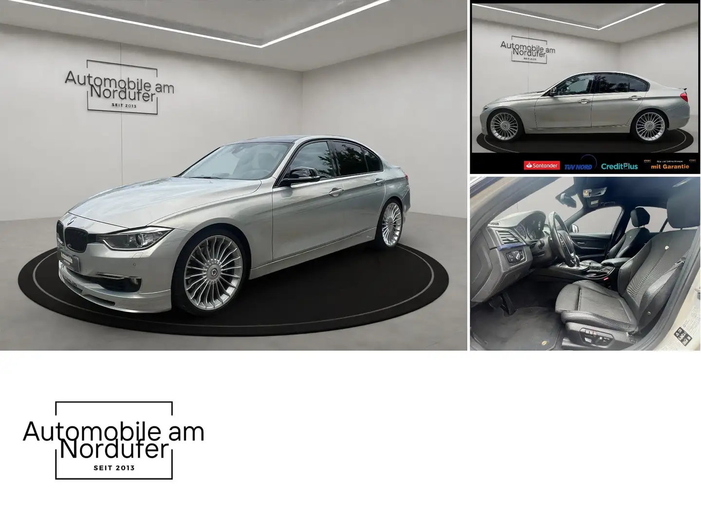 Alpina B3 3.0 Biturbo Allrad-Scheckheft-LED-Navi-Leder Silber - 2