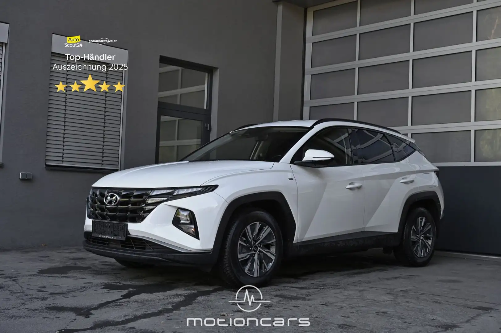 Hyundai TUCSON Tucson 1.6 CRDi Mild Hybrid Pickerl NEU Weiß - 1