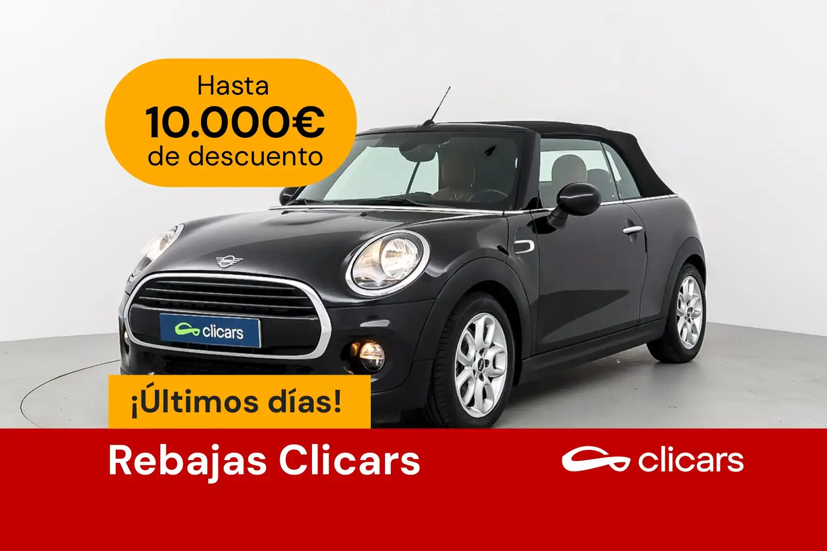 MINI Cooper Cabrio Aut. Negro - 1