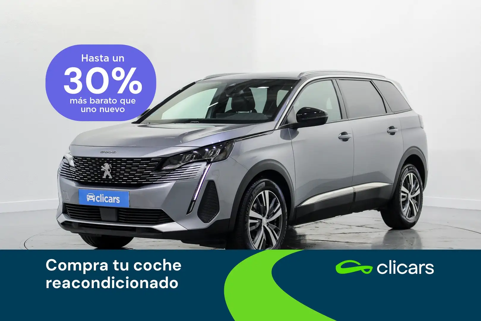 Peugeot 5008 1.2 PureTech S&S Allure Pack 130 Plateado - 1