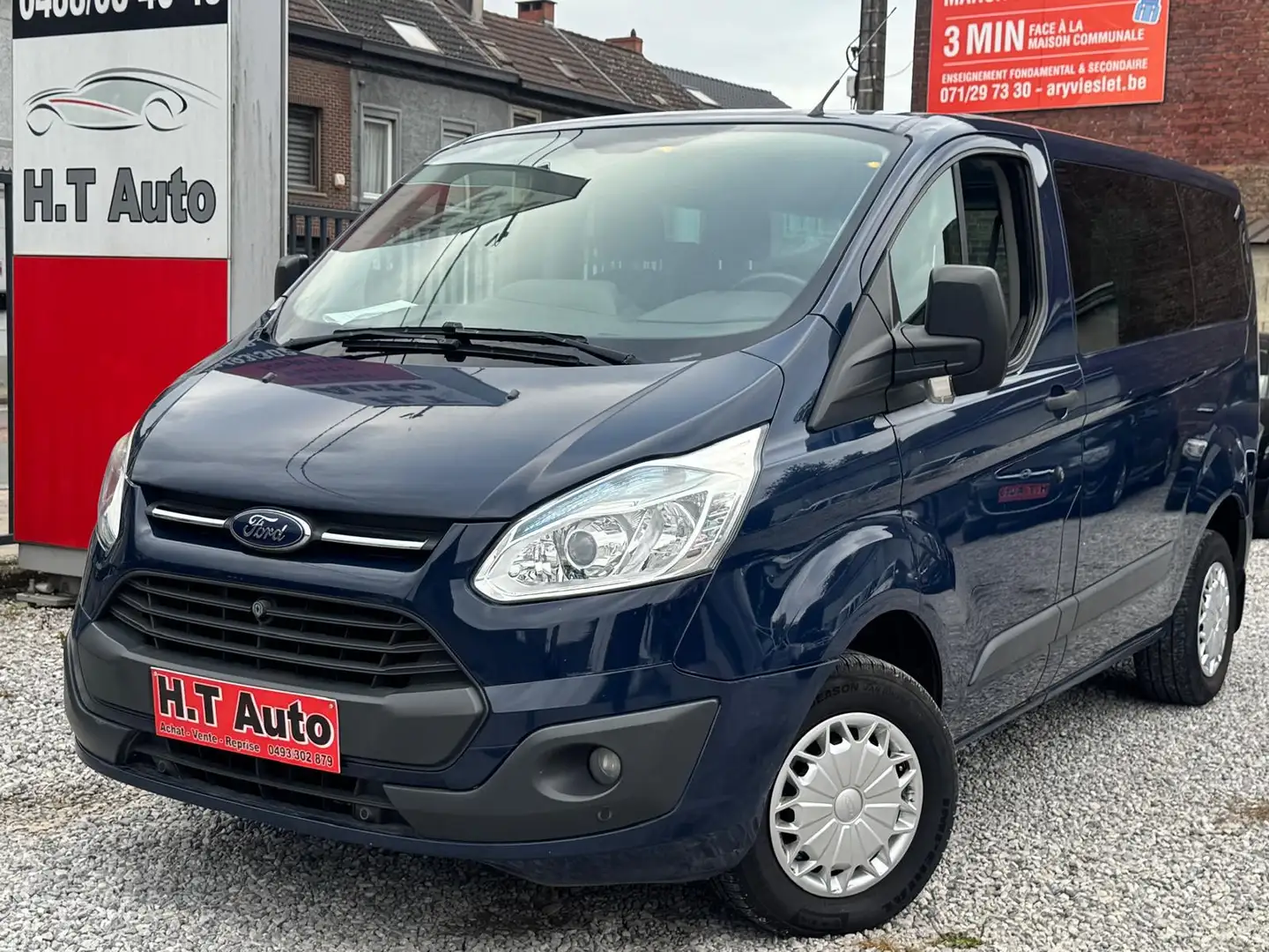 Ford Transit Custom 2.2 TDCi/Equipement Handicape/PMR/Ou 9places Blau - 1