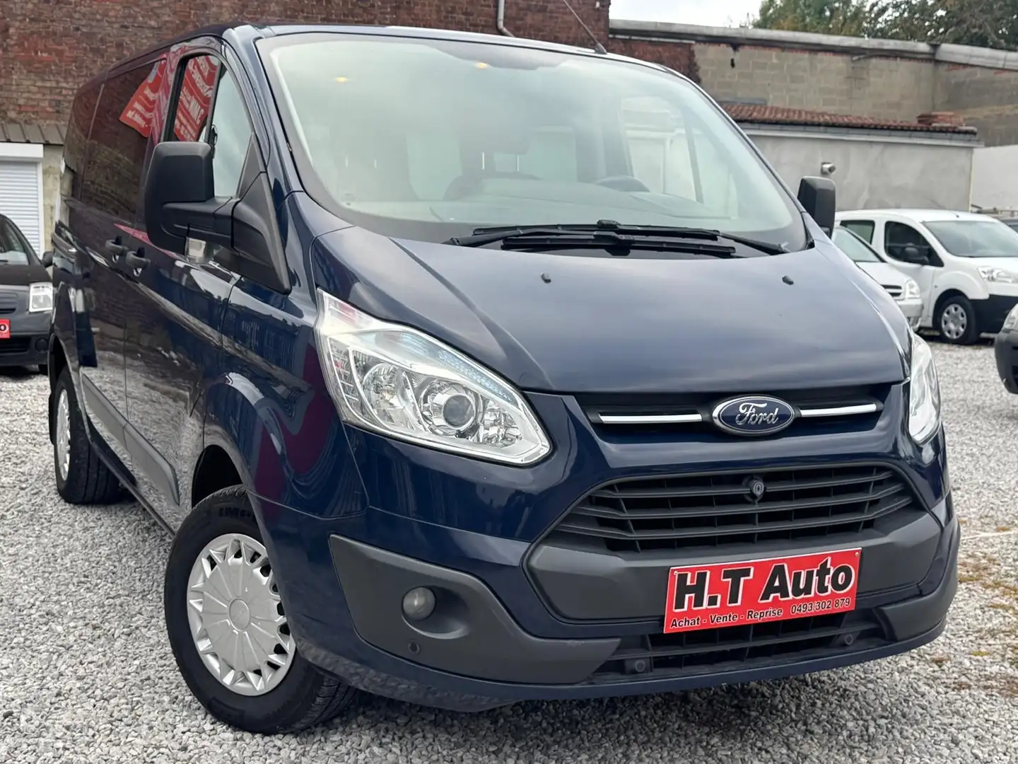 Ford Transit Custom 2.2 TDCi/Equipement Handicape/PMR/Ou 9places Blau - 2