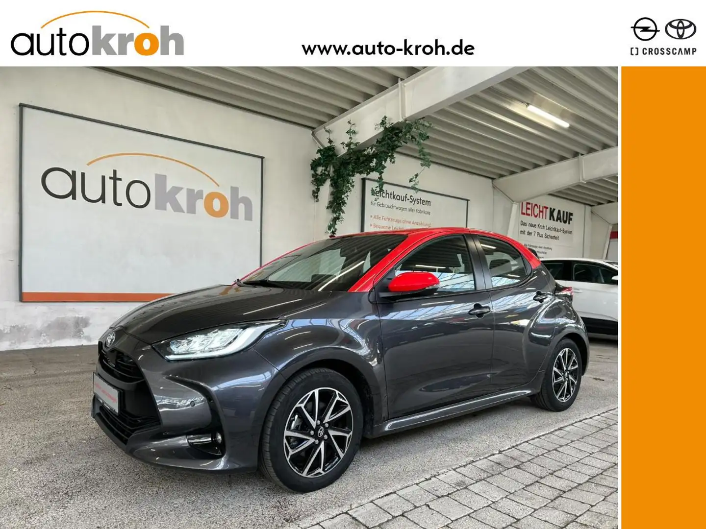 Toyota Yaris Hybrid Tokyo Spirit PDC Kamera Grau - 1