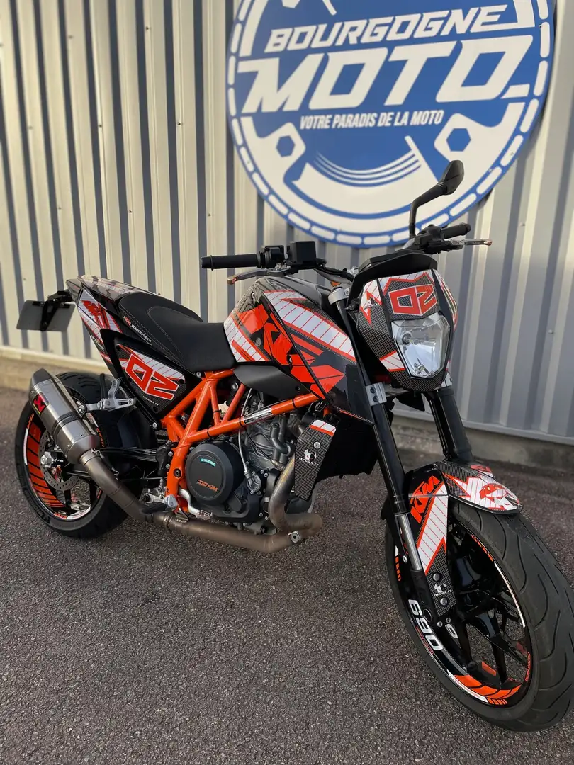 KTM 690 Duke Oranje - 2