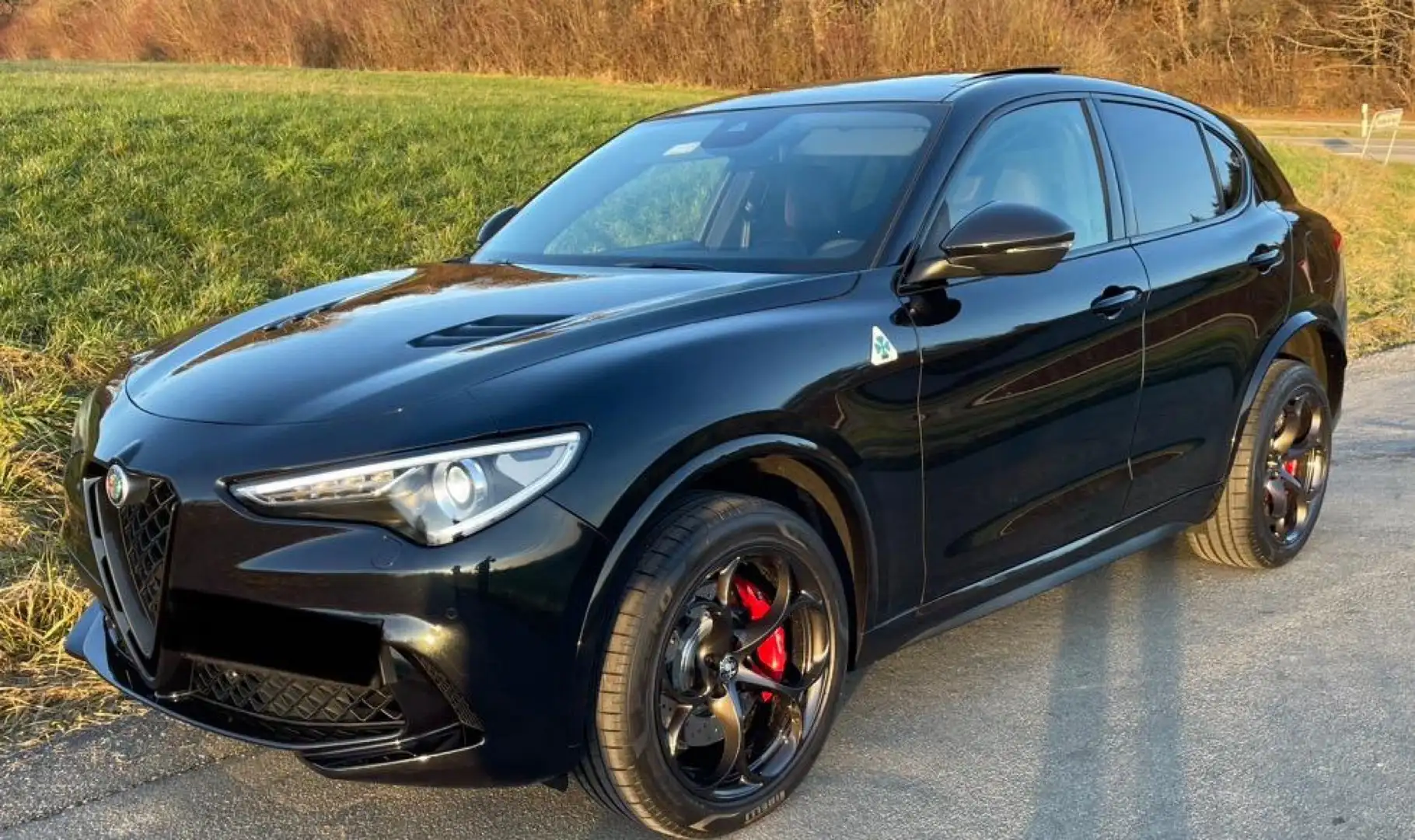 Alfa Romeo Stelvio 2.9 bi-t V6 Quadrifoglio Q4 510cv auto my19 Nero - 1