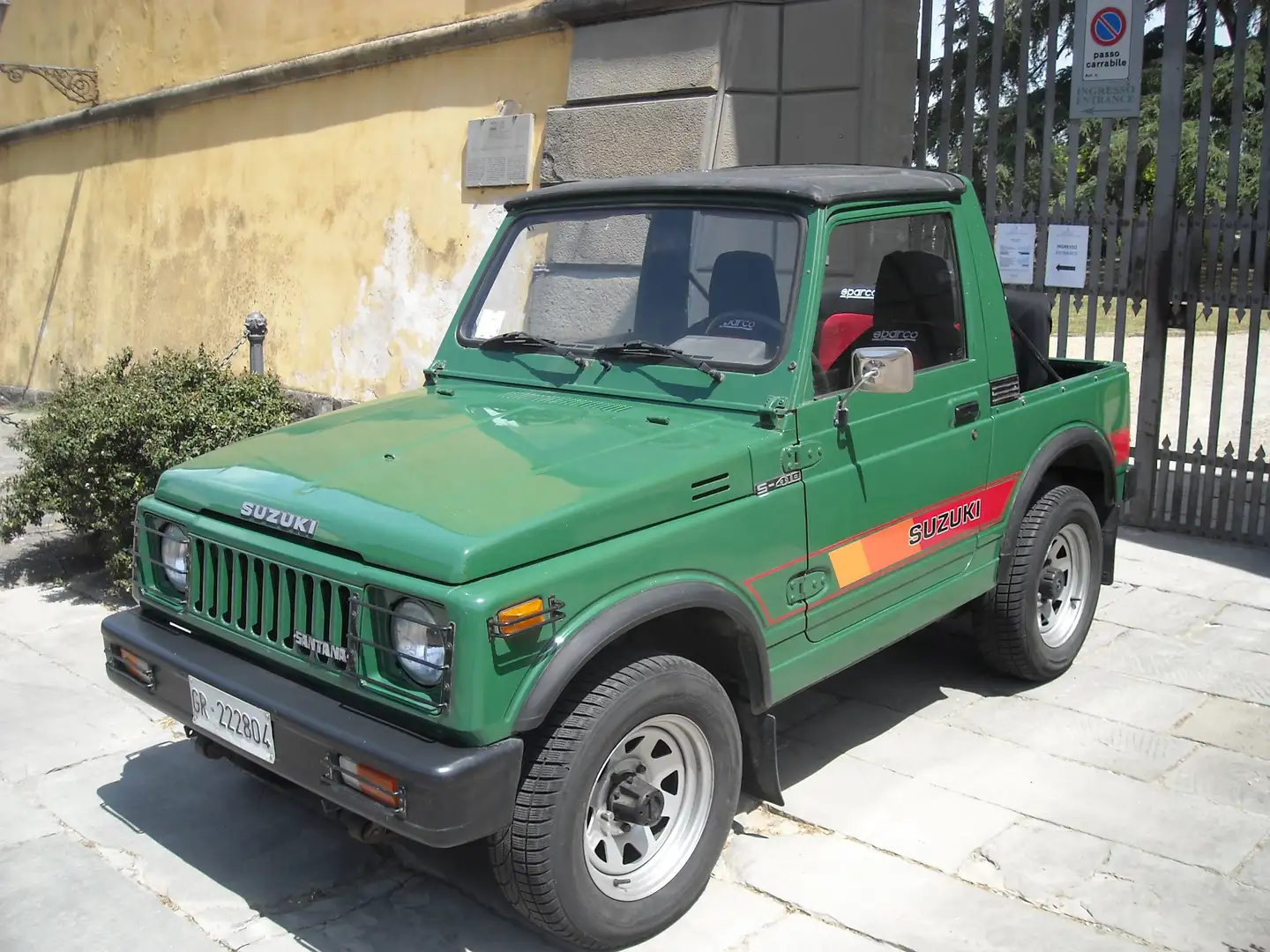 Suzuki SJ 410 410 cabrio zelena - 1