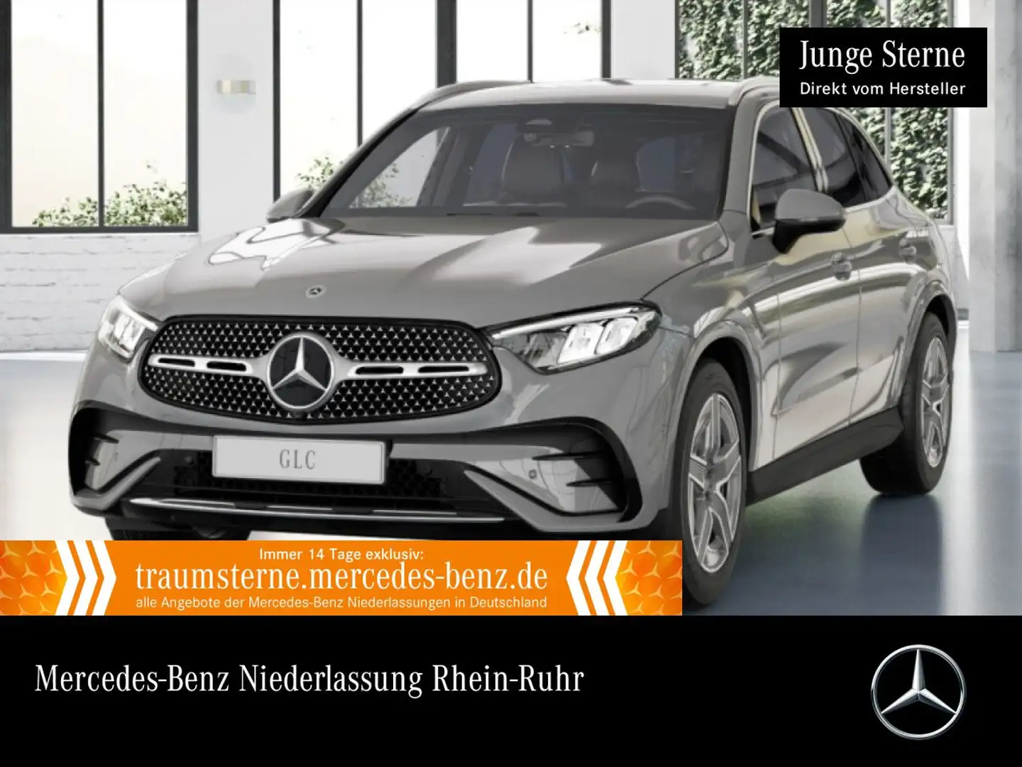Mercedes-Benz GLC 300 e 4M AMG+LED+KAMERA+SITZKLIMA+TOTW+KEYLESS Grau - 1