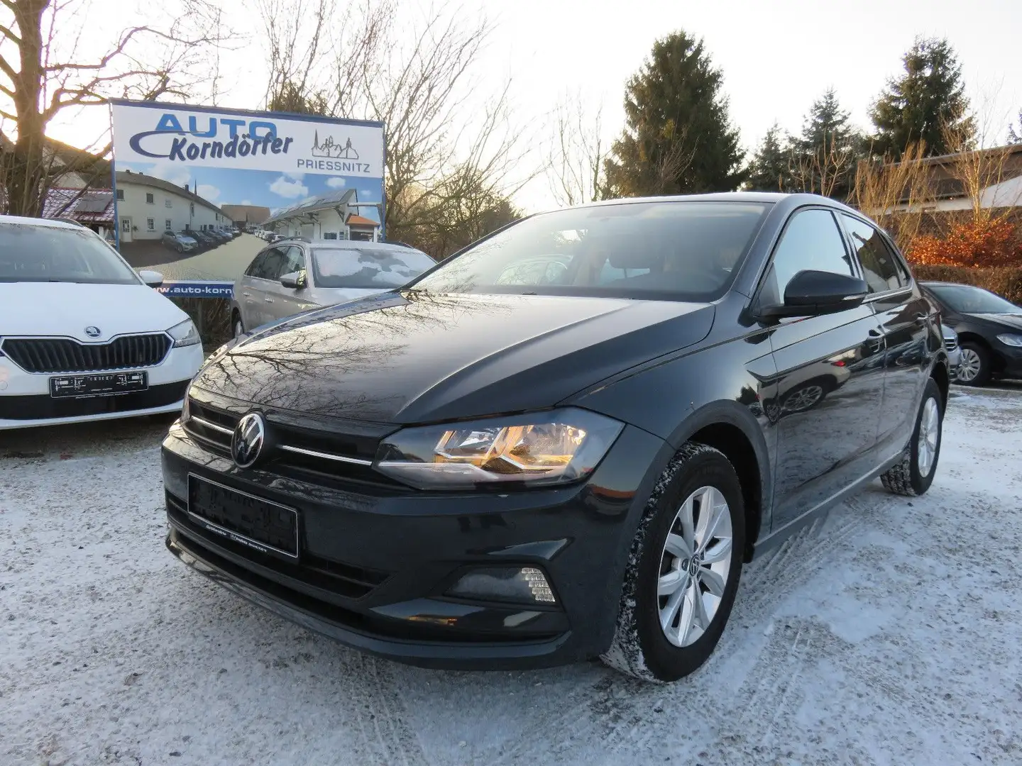 Volkswagen Polo VI 1.0 TSI Comfortline DSG Gris - 1