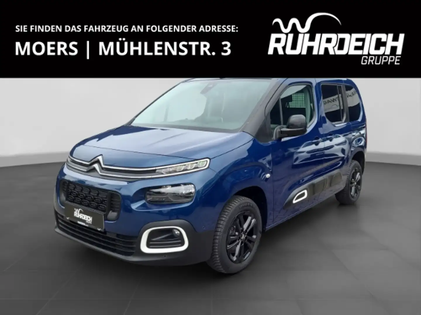 Citroen Berlingo Shine MPV M 1.5 BlueHDi 100 FAP EU6d Mehrzonenklim Blau - 1