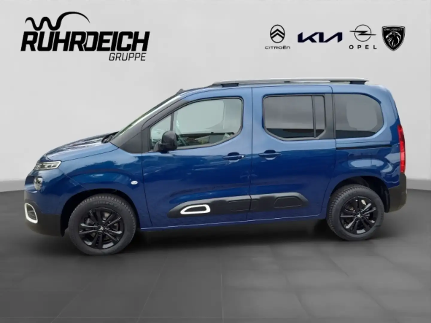 Citroen Berlingo Shine MPV M 1.5 BlueHDi 100 FAP EU6d Mehrzonenklim Blau - 2