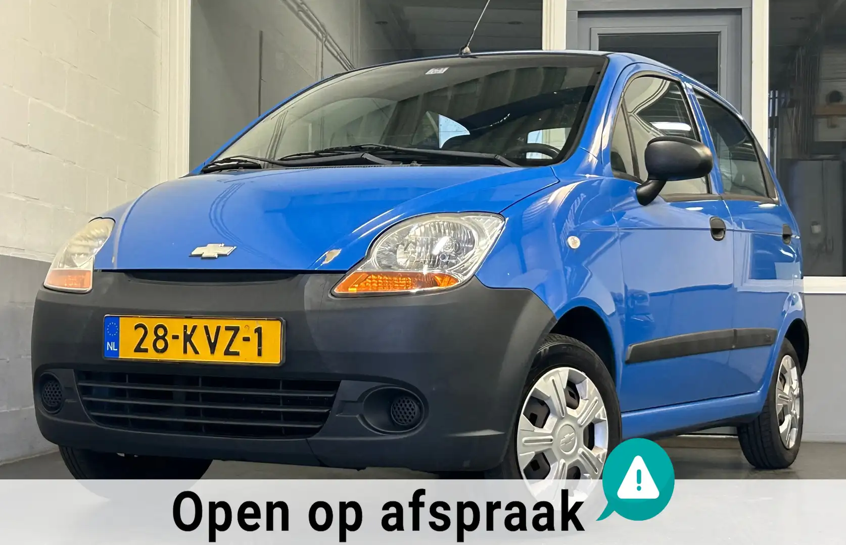 Chevrolet Matiz 0.8 Pure|NAP|APK12-25|Inruilkoopje!|Rijdschakeldgo Kék - 1