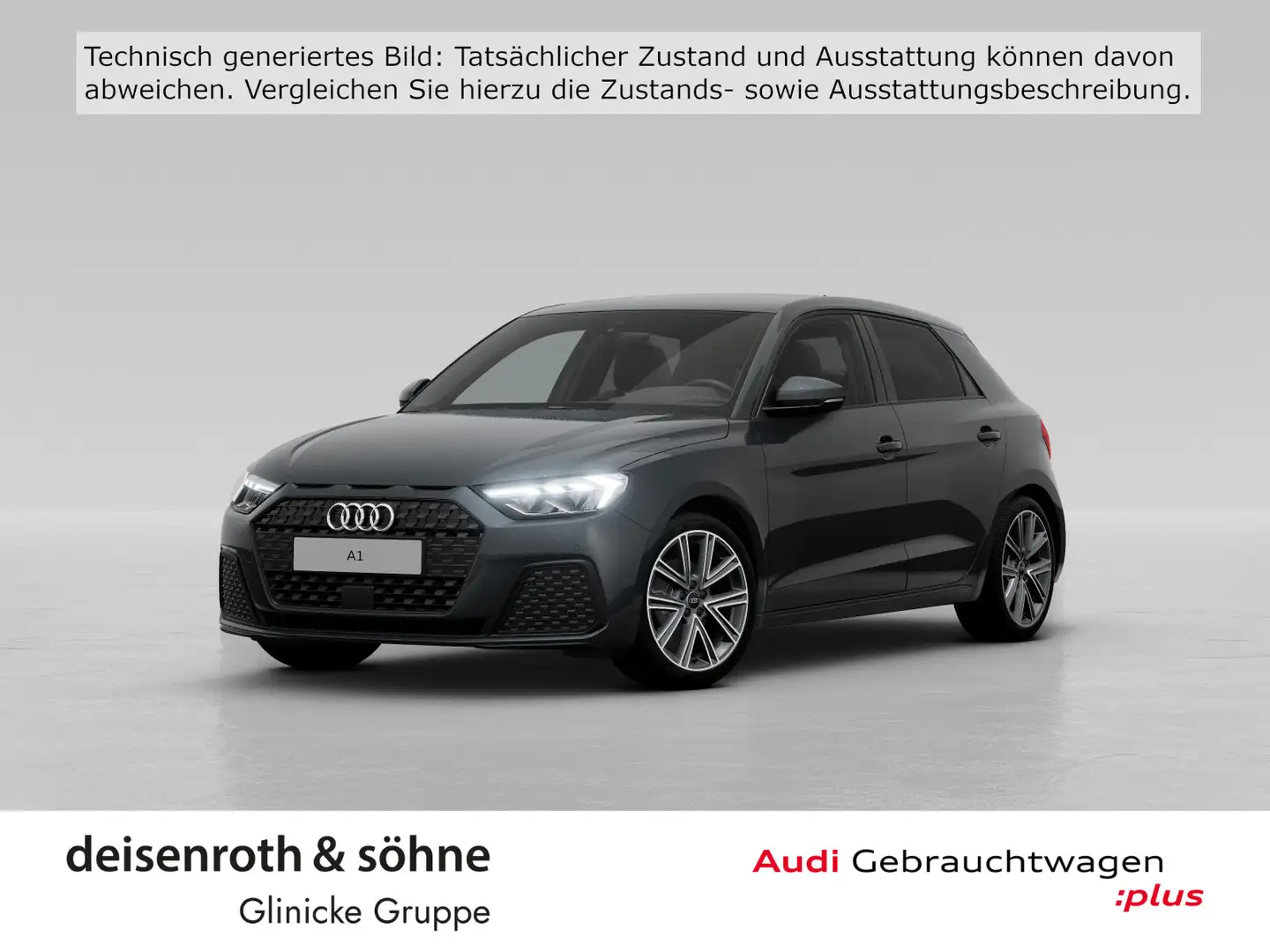 Audi A1 30 TFSI S tronic S line/LED/ACC/ASI Grijs - 1