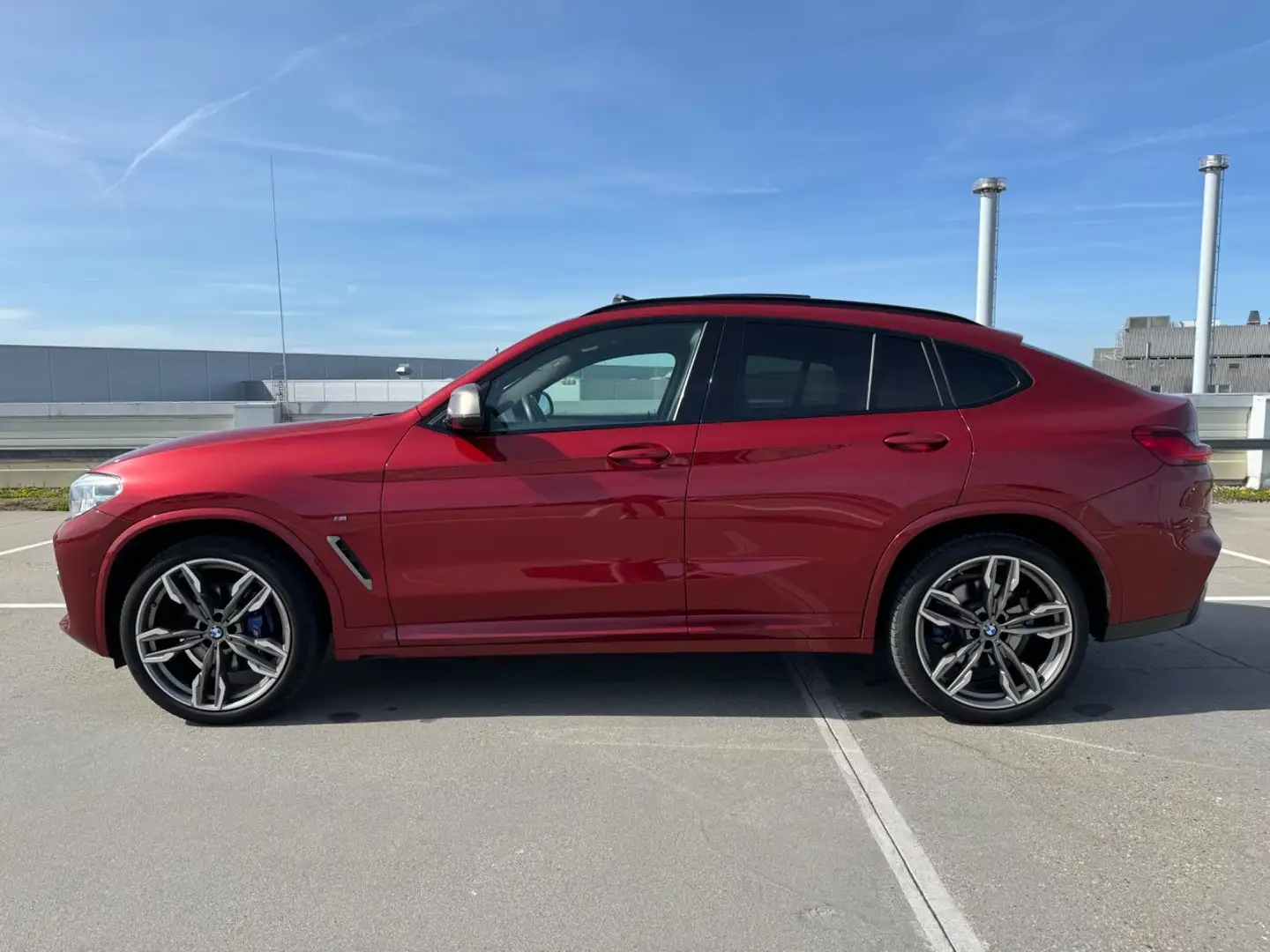 BMW X4 M d*M PAKET*SAG*VIRT*PAN*LED*HEAP-UP*AHK*VOL Red - 2